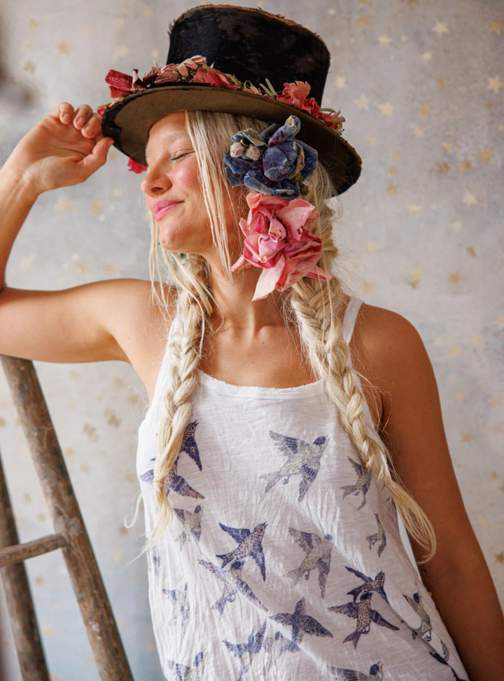 Bird Lana Tank - Indigo Tribute | PRE-ORDER