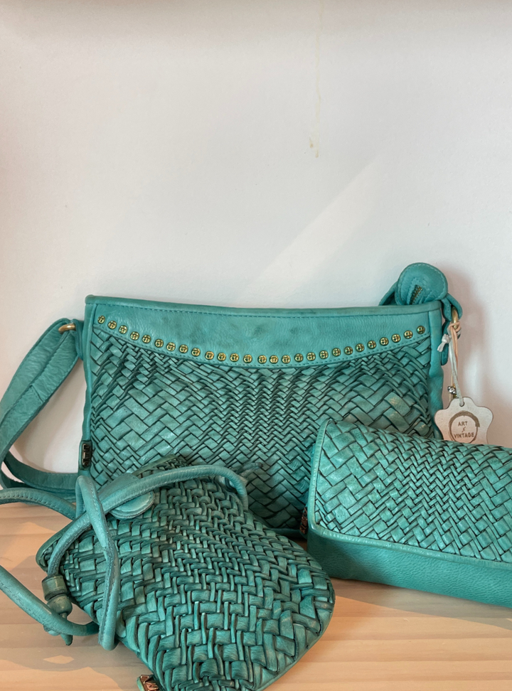 Tosca Phone Crossbody - Teal