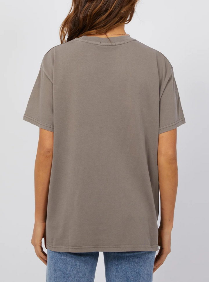 Viper Oversized Tee - Charcoal