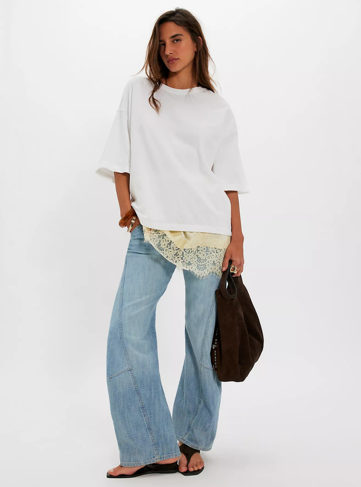 Perfect Oversized Tee - White