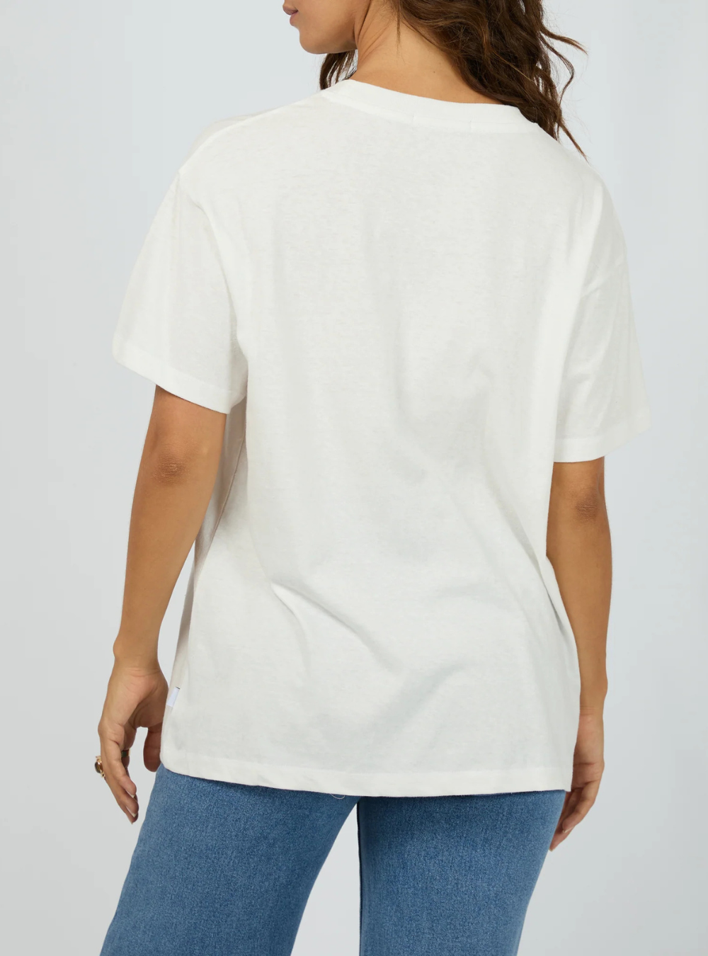 Amalfi Relaxed Tee - Vintage White