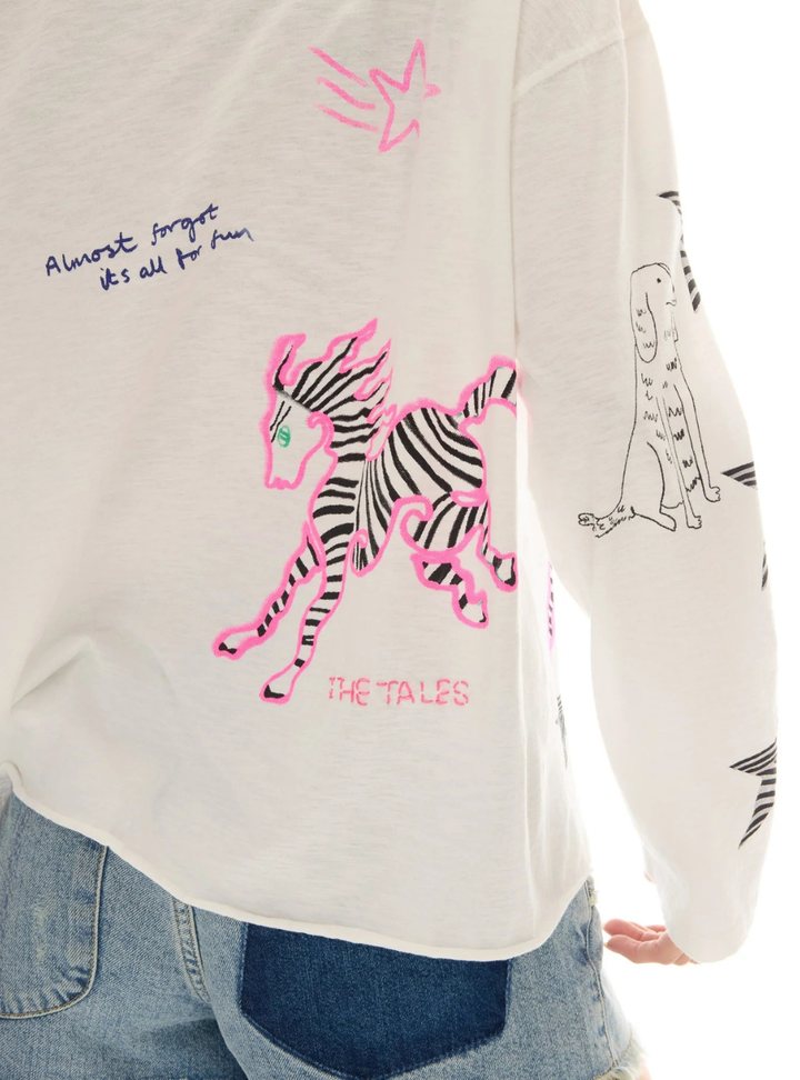 The Animal Illustrated Long Sleeve Tee