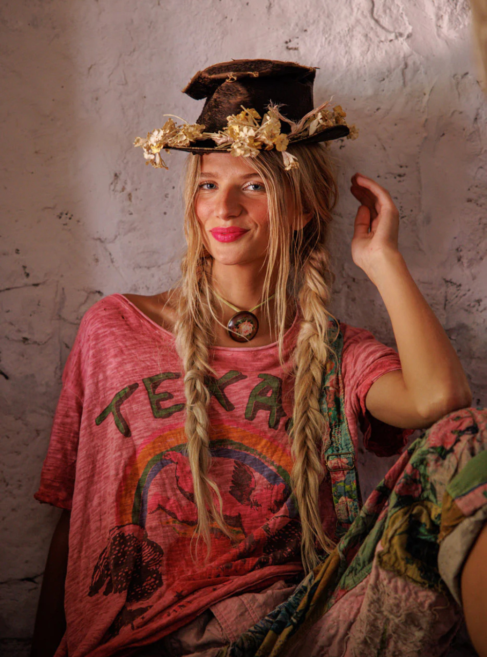 Magnolia Pearl Texas Is For Lovers Tee 2375 - Roza