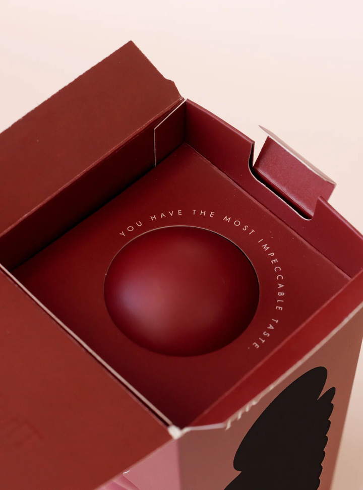 The Bubble Reusable Water Bottle 700ml - Cherry