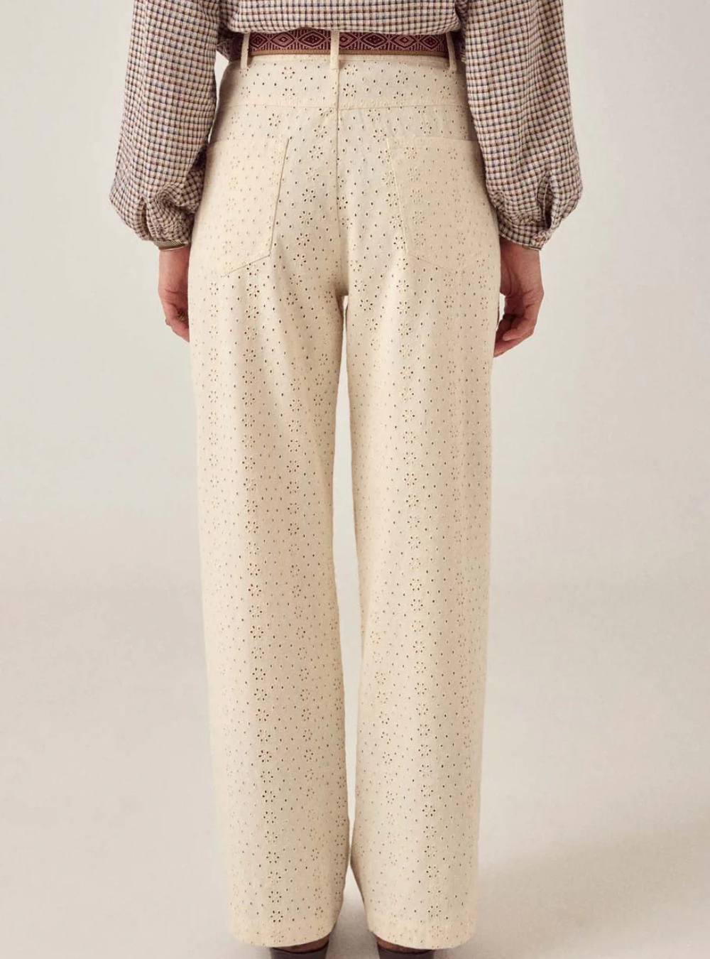 Theodore Pant - Shell Brodé