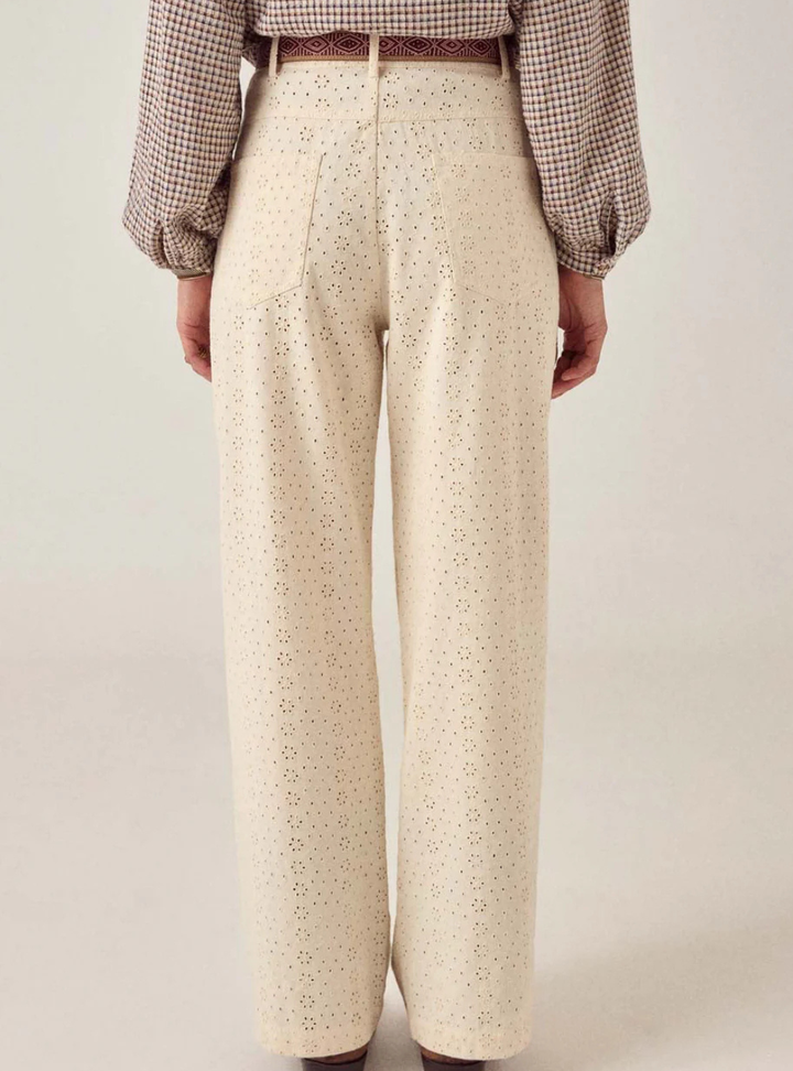 Theodore Pant - Shell Brodé