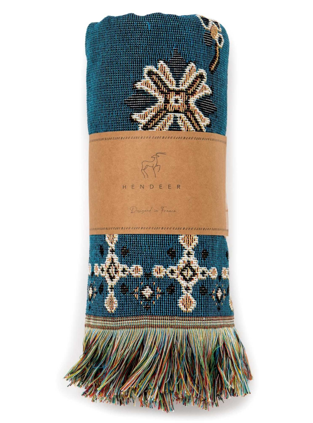 'Let It Be' Woven Picnic Rug/Throw