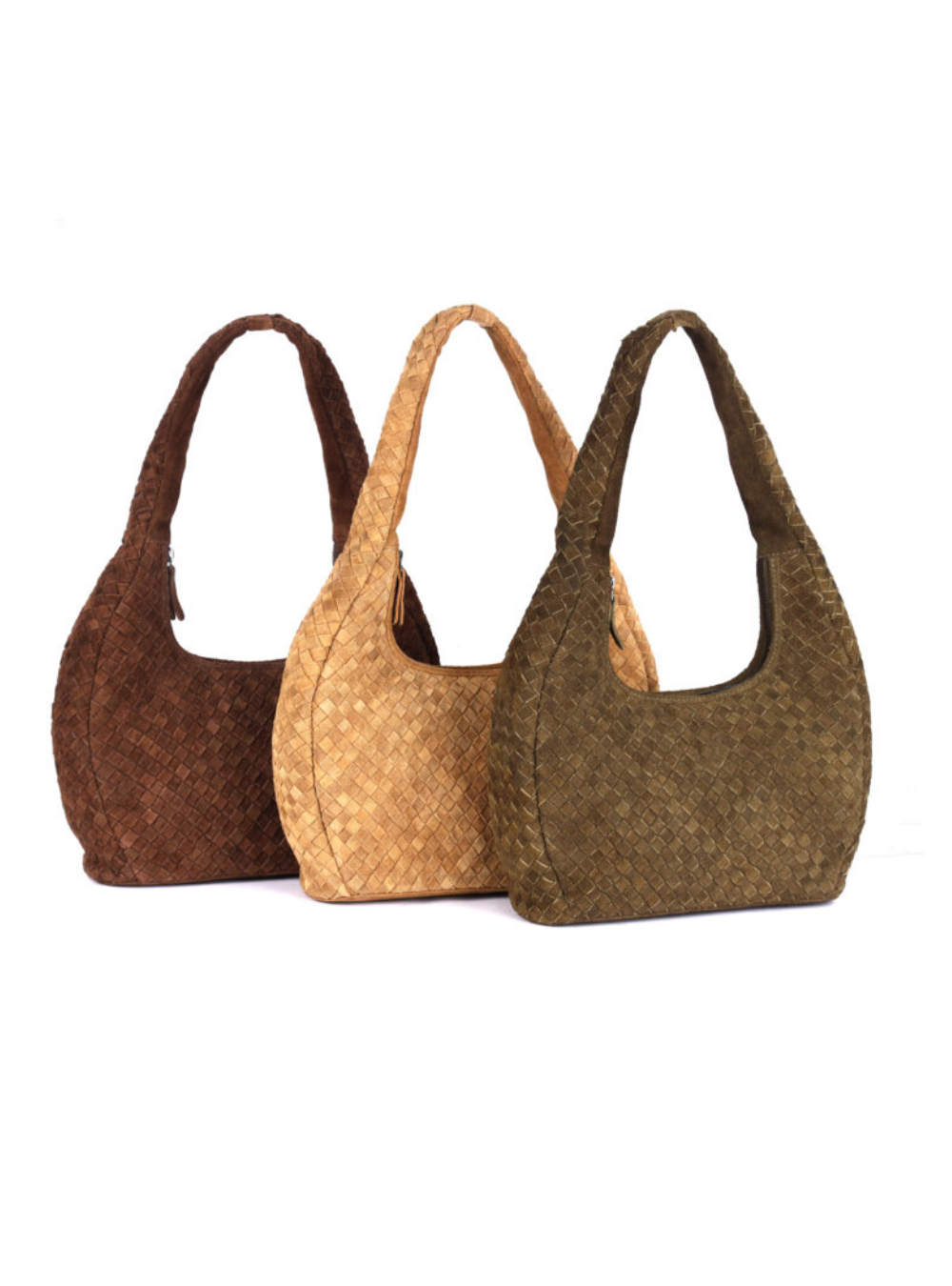 Tigerlily Suede Bag - Brown