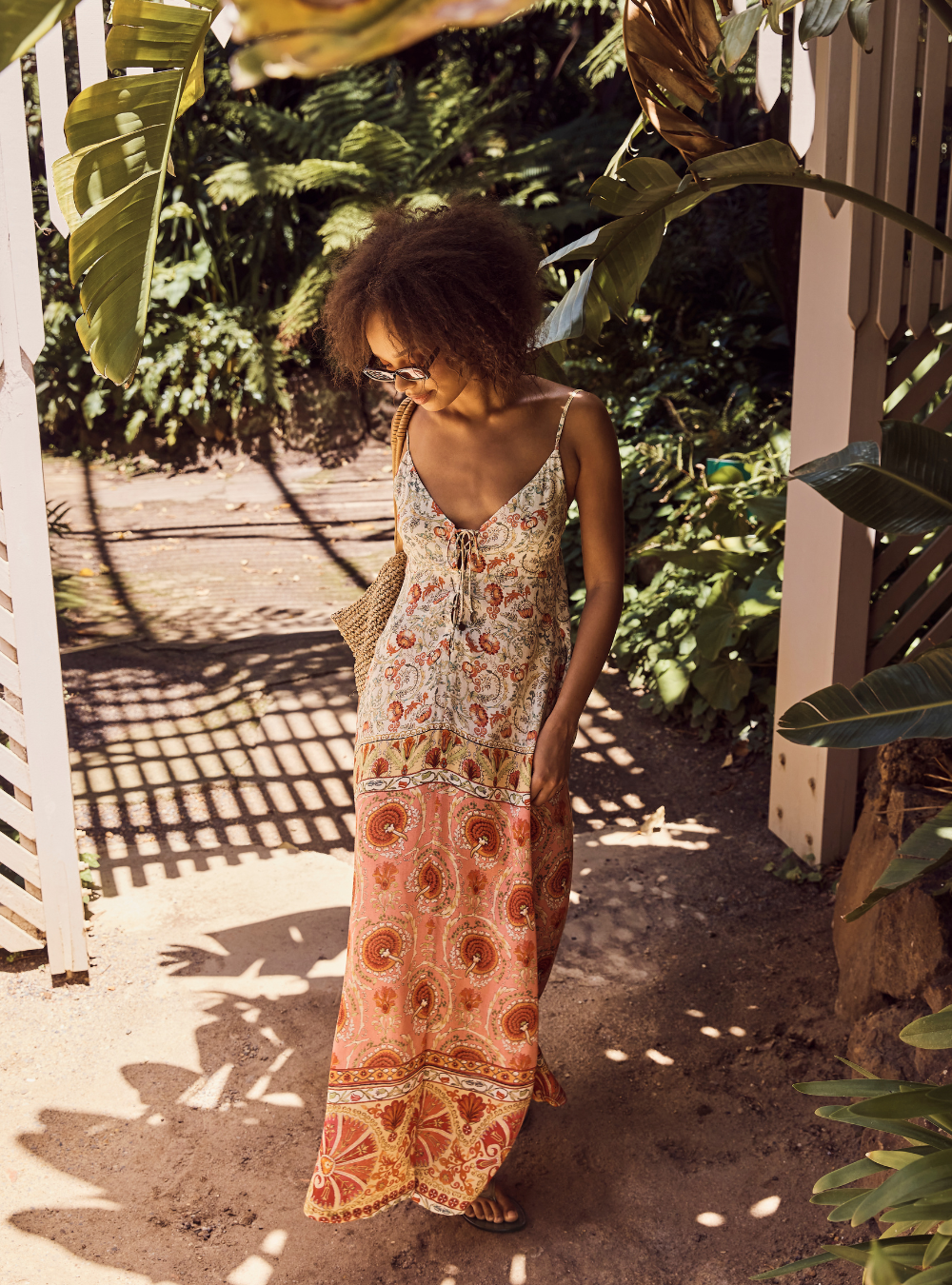 Rosselini Ingrid Maxi Dress - Rosa Floral