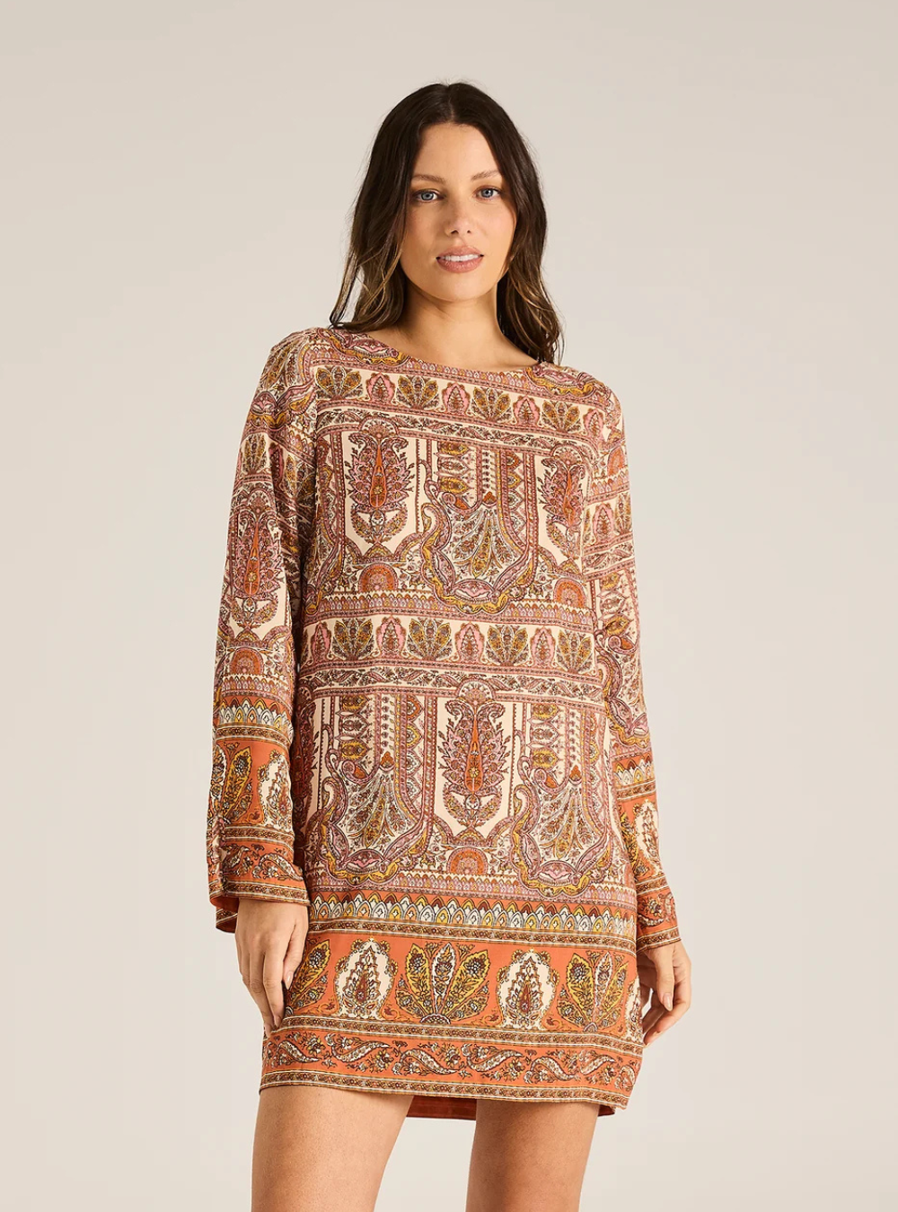 Pashmina Hazel Mini Kaftan - Dusk