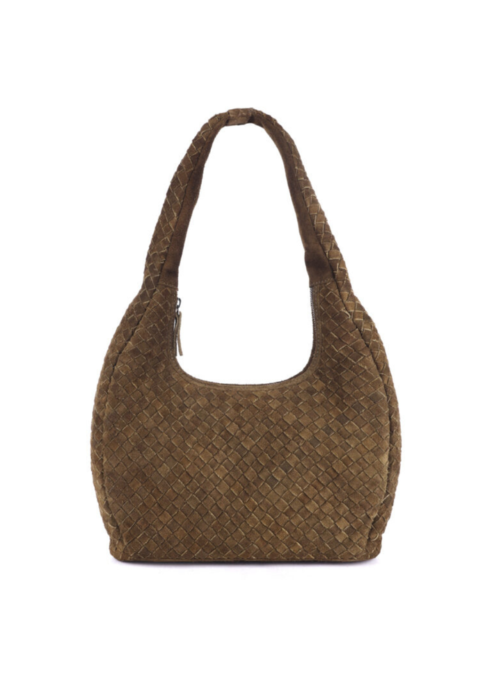 Tigerlily Suede Bag - Khaki