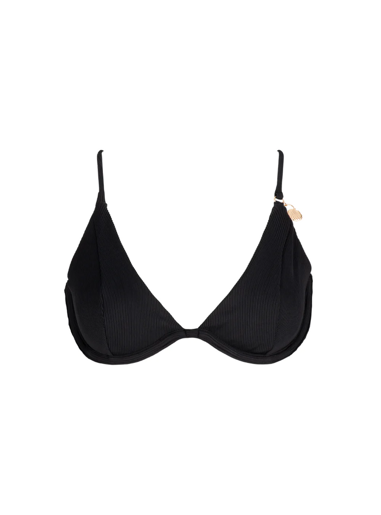 Swim Classics Reva Top - Licorice | Tigerlily | Swimwear | Gypsy and the  Muse Co