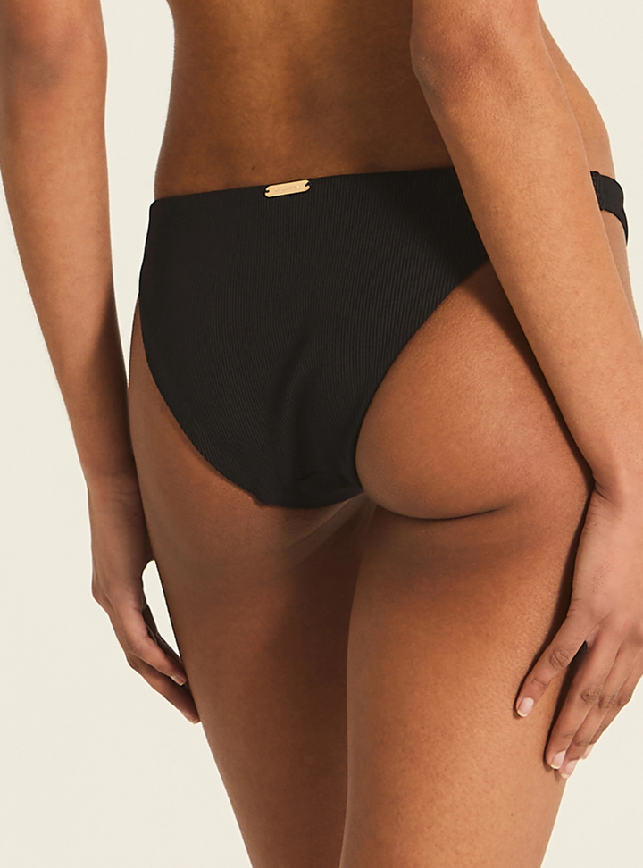 Tiger Bikini Bottom - Black