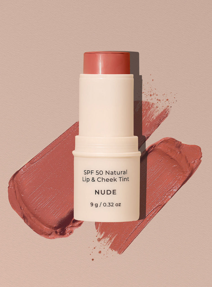 SPF 50 Natural Lip & Cheek Tint - Nude