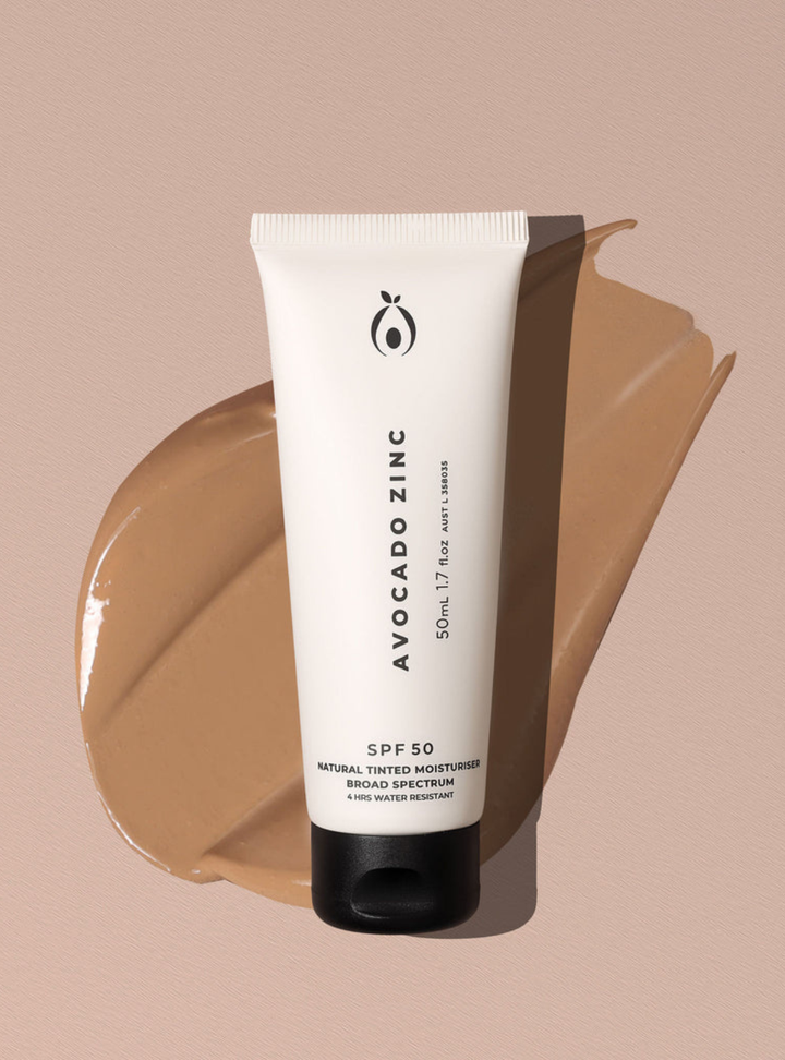 SPF 50 Natural Tinted Moisturiser: Medium-Dark