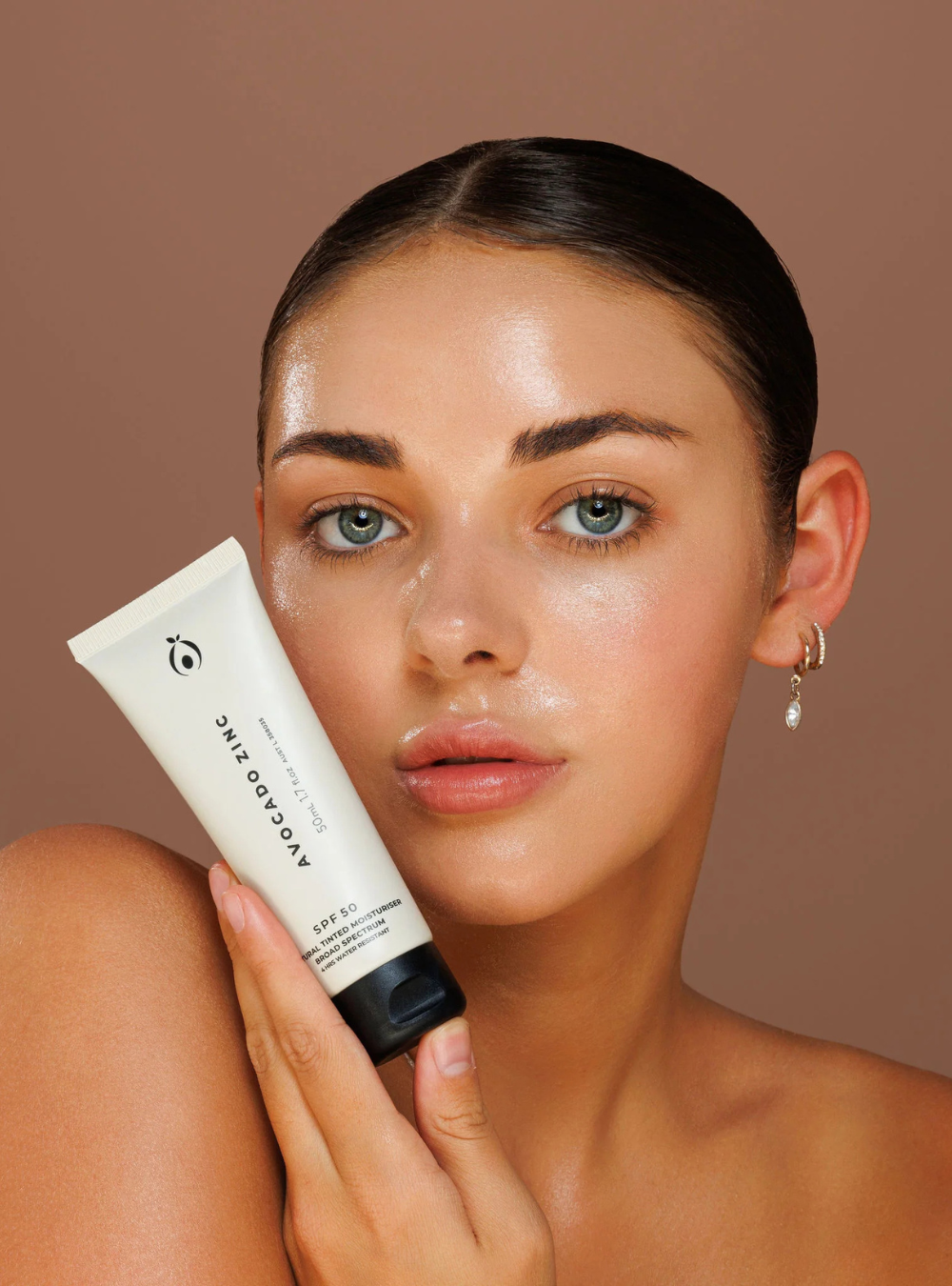 SPF 50 Natural Tinted Moisturiser - Light-Medium