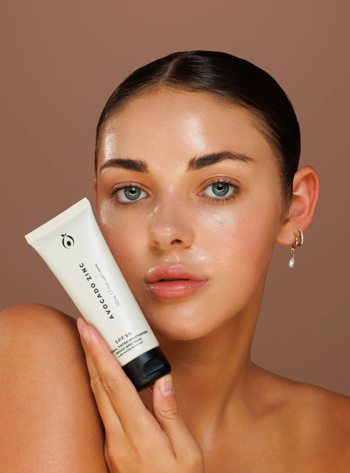 SPF 50 Natural Tinted Moisturiser - Light-Medium