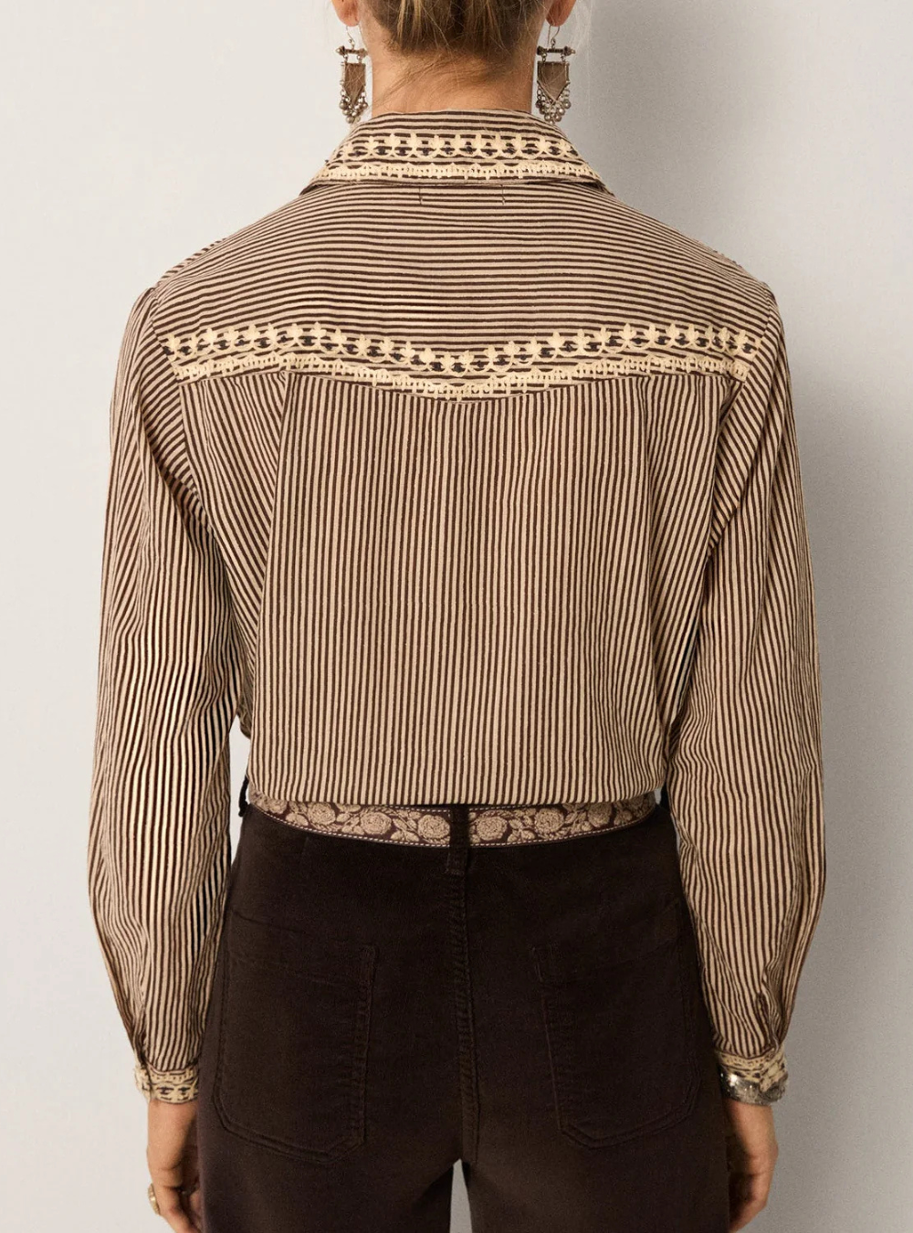 Bebo Blouse - Cohiba Tobbaco
