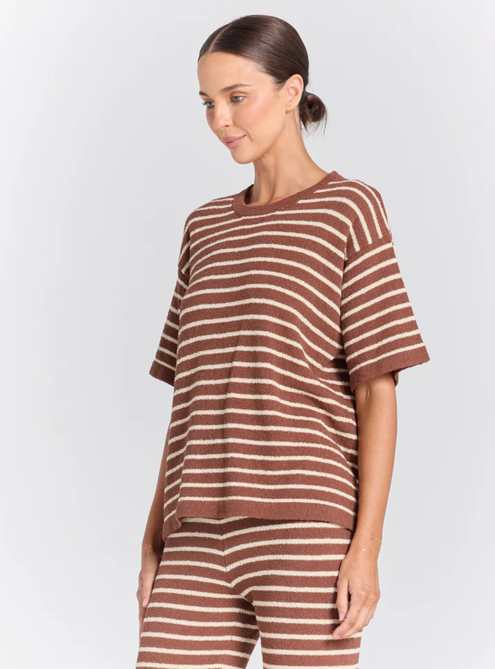 Surfside Everyday Knit Top - Cocoa