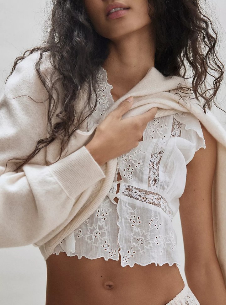 Day Dreamer Top - Ivory
