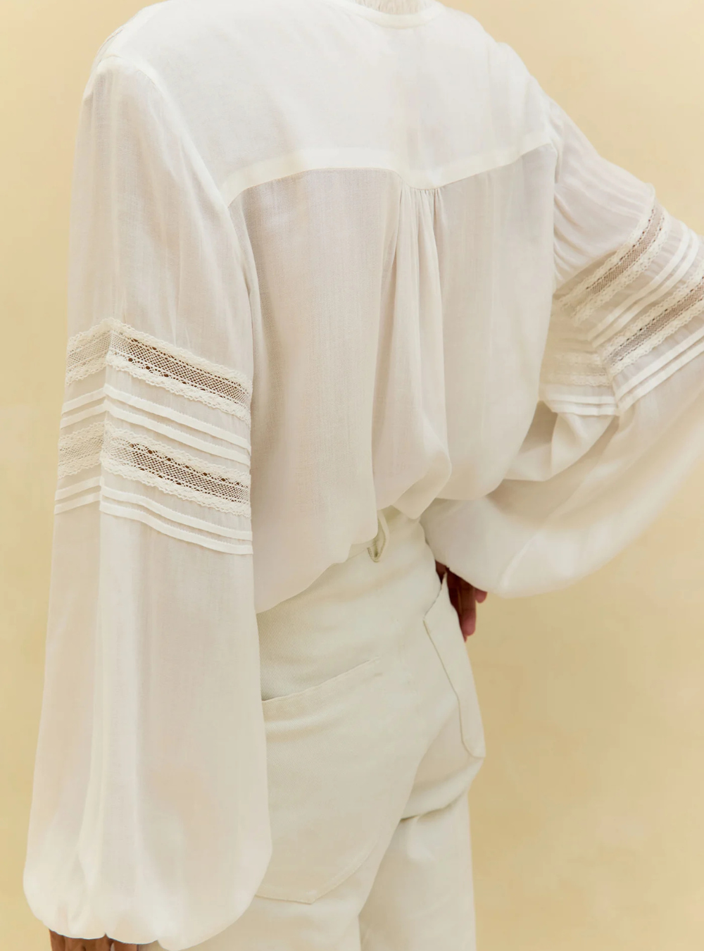 Persia Top - Ivory