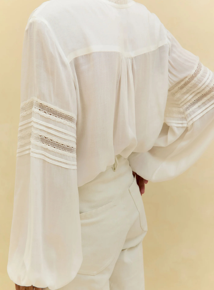 Persia Top - Ivory