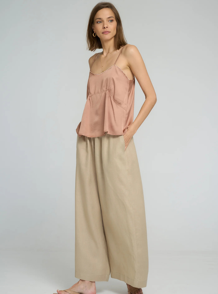 Moonflower Top - Rose Bisque