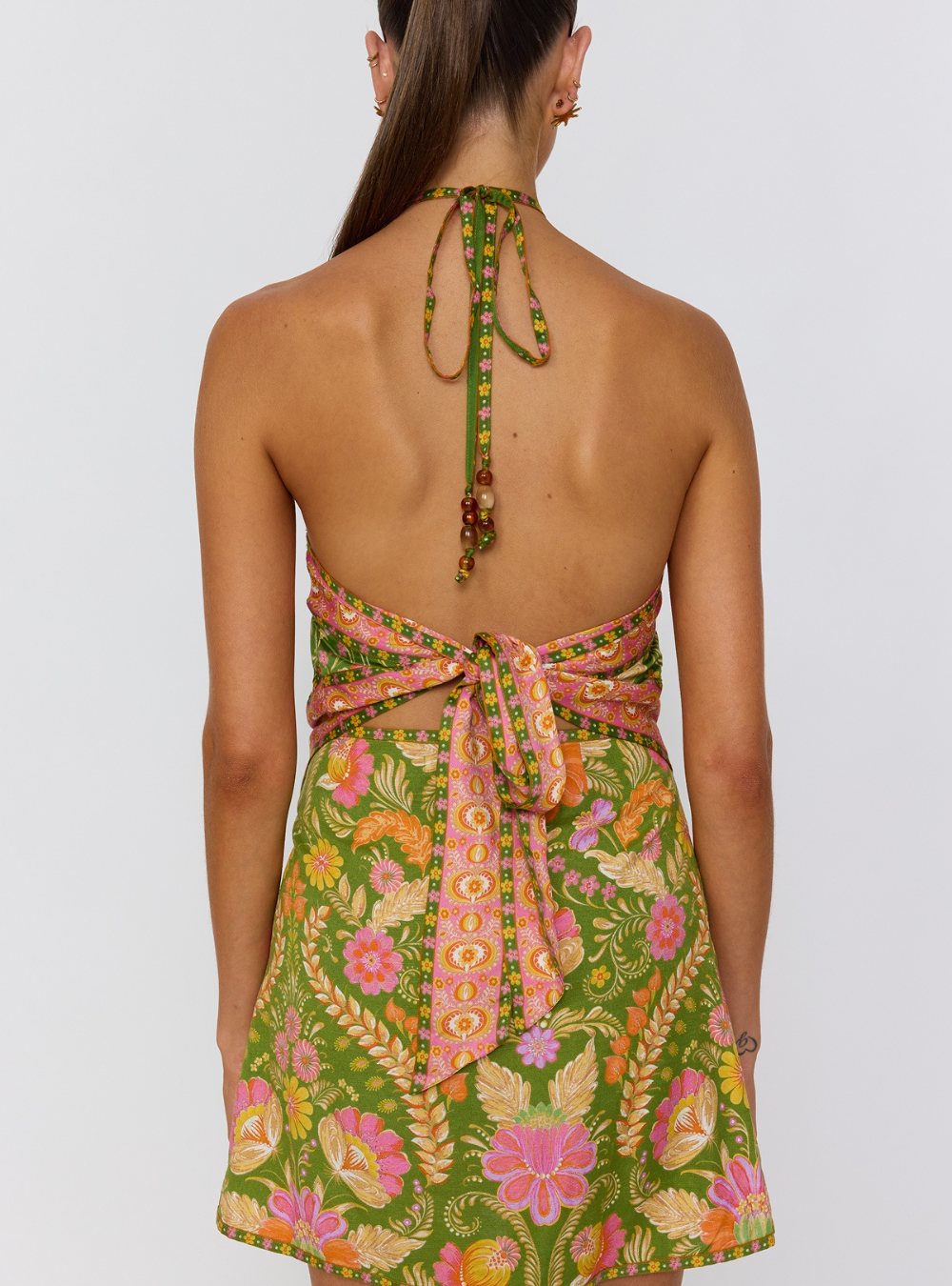 Rizz Scarf Top - Guava