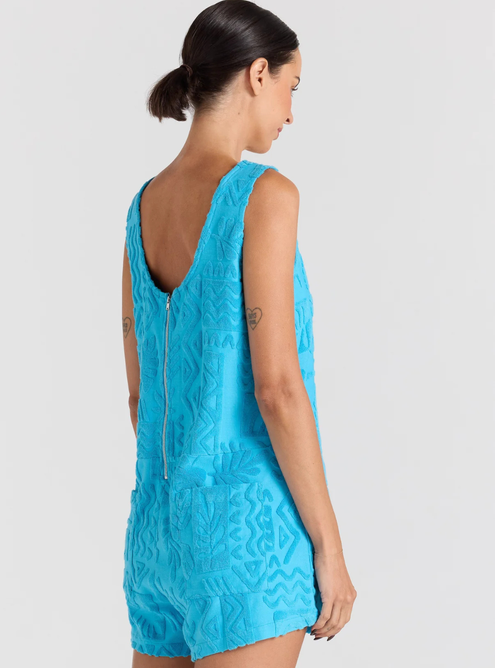 Mai Tai Romper - Topaz