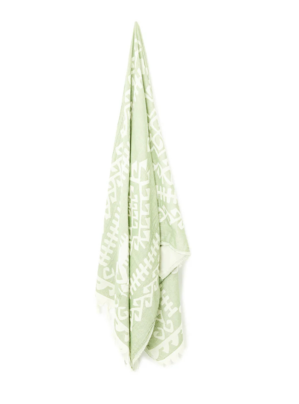 Aztec Turkish Towel - Green