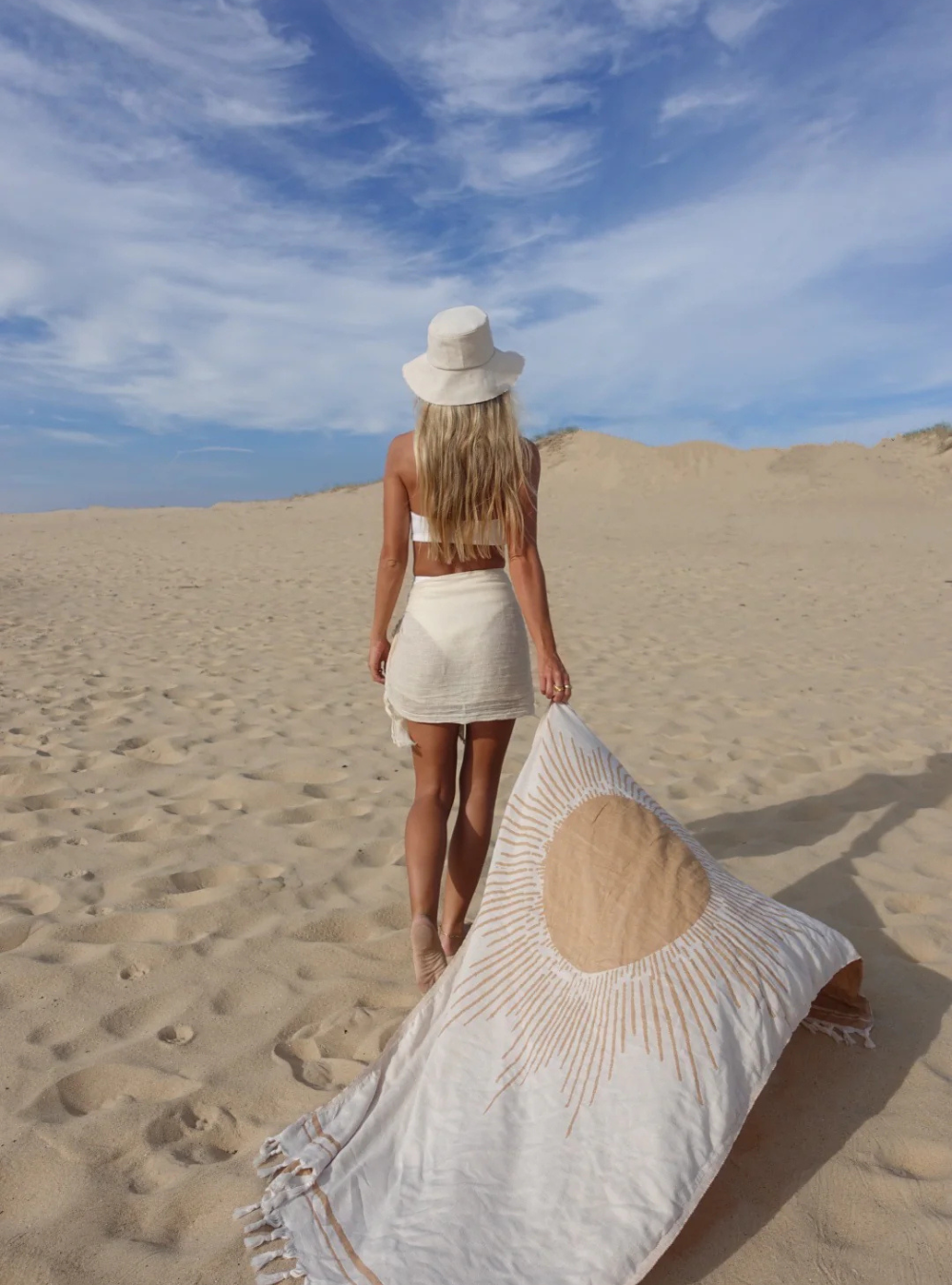 Sun Turkish Towel - Mustard