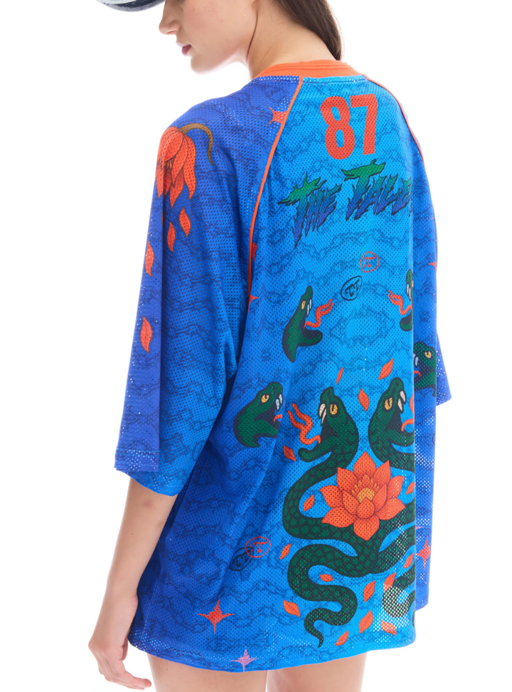 Salvador Track Club Football Jersey - Blue
