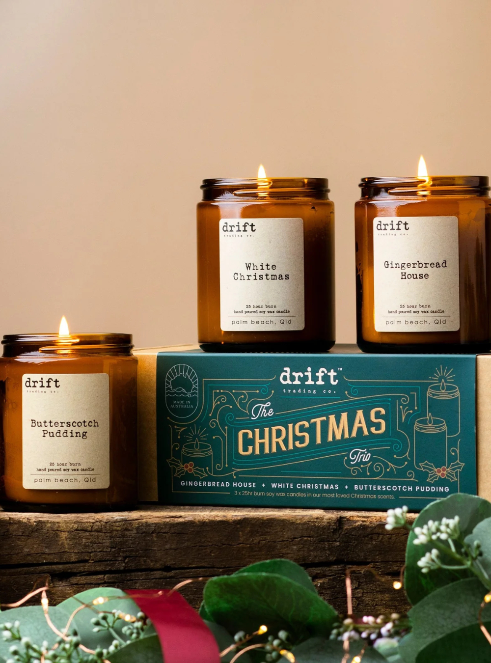 The Christmas Candle Trio Gift Pack