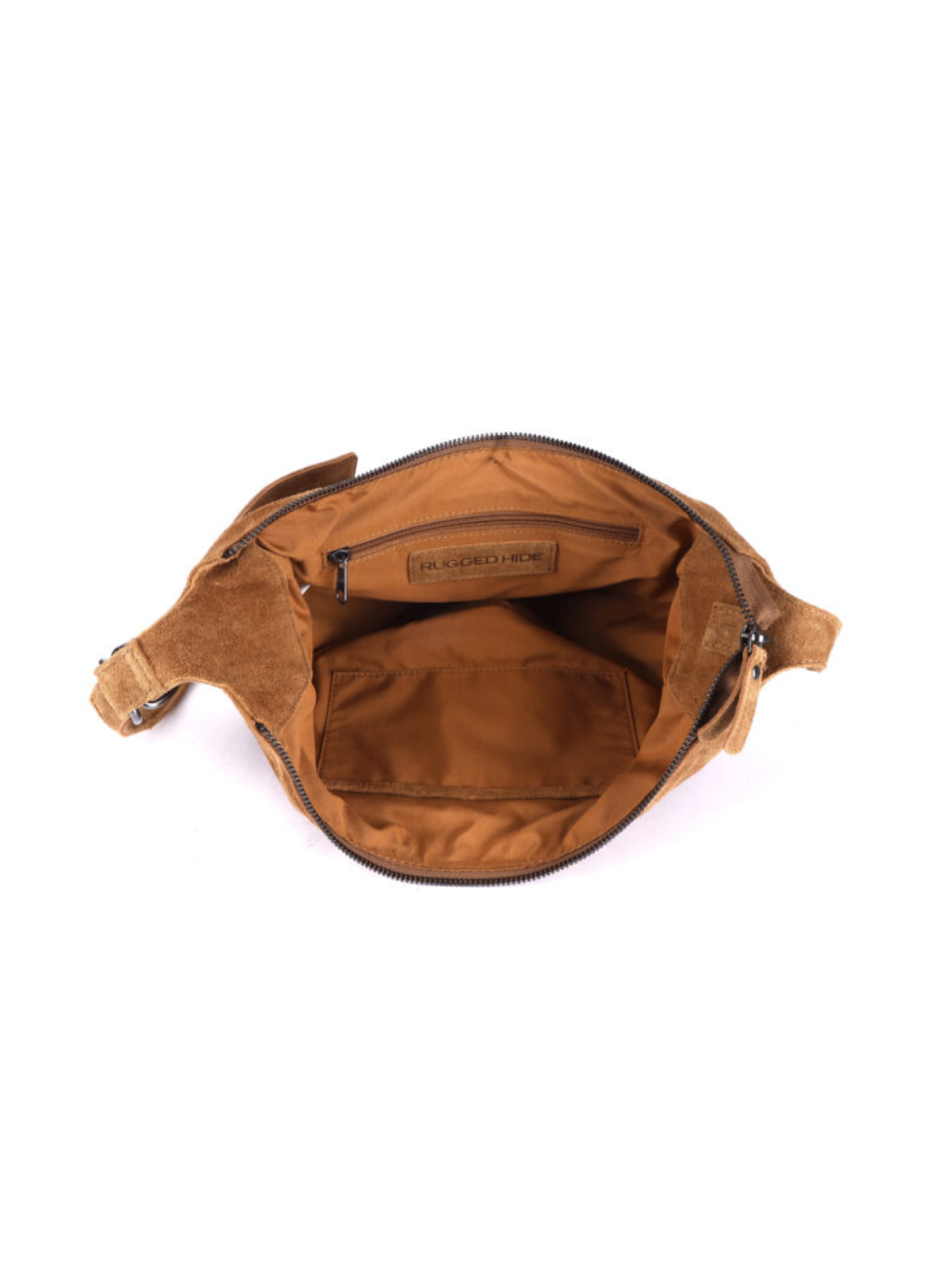 Tulip Suede Bag - Caramel