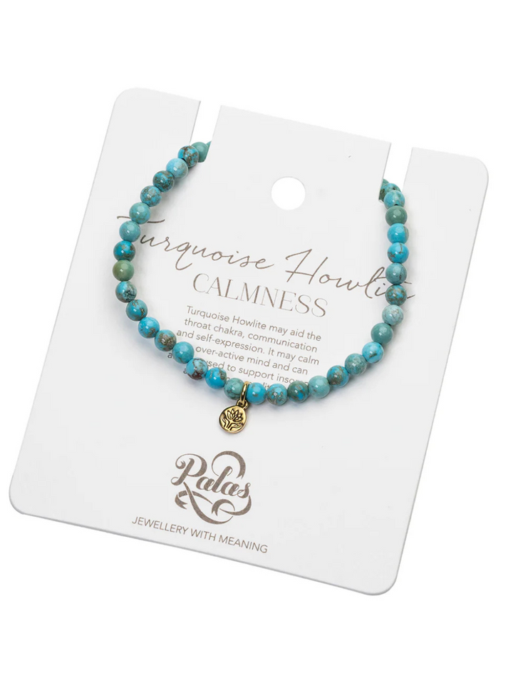 Turquoise Howlite Healing Gem Bracelet