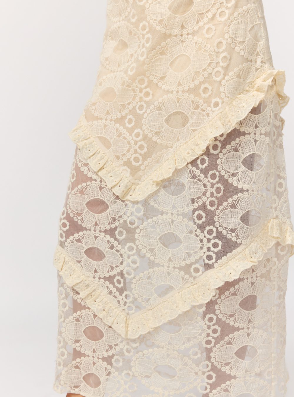 Tyler Maxi Skirt - Cloud