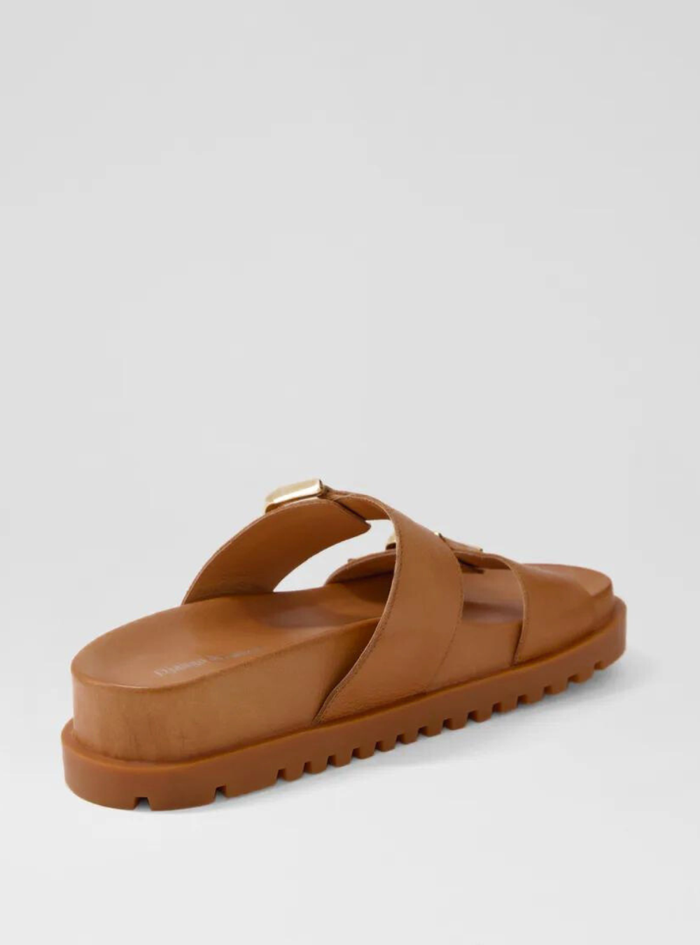 Ullana Toffee Leather Sandals