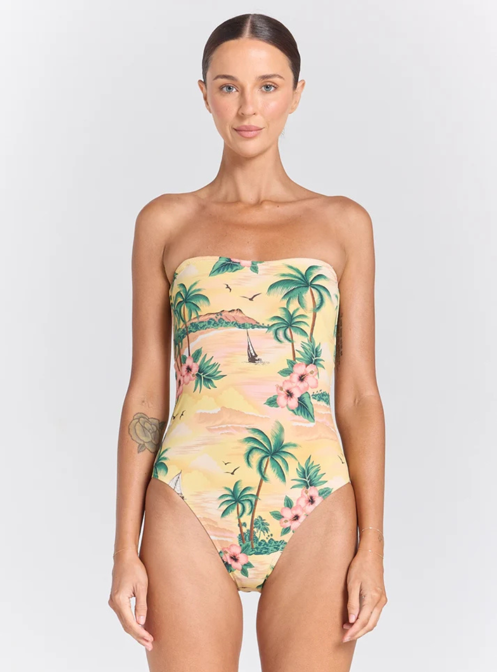 Islamorada Vacay One Piece Swimsuit - Sunrise