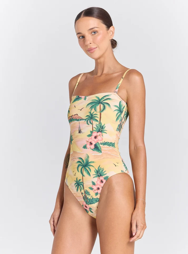 Islamorada Vacay One Piece Swimsuit - Sunrise