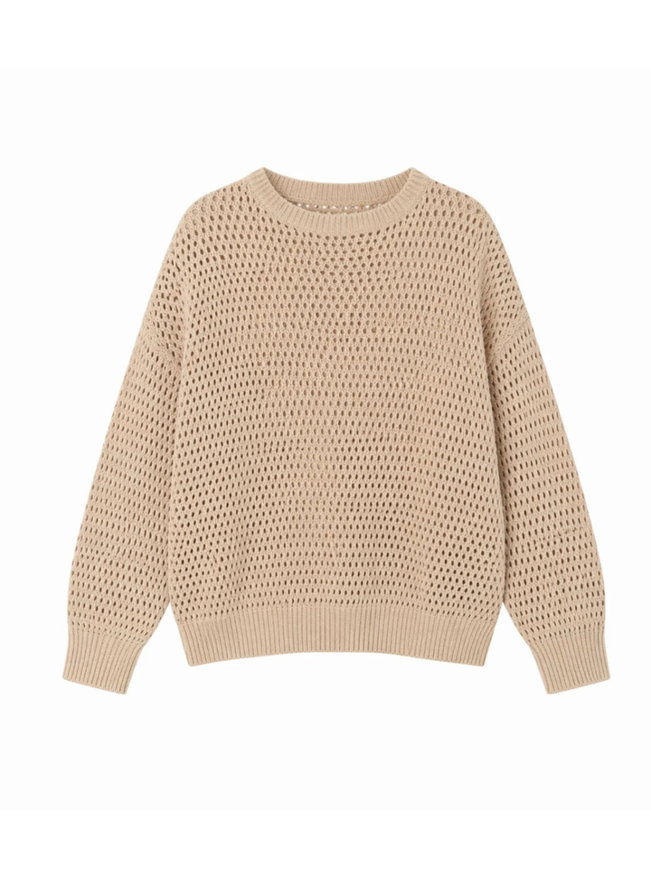 Valentina Knit Top - Sand