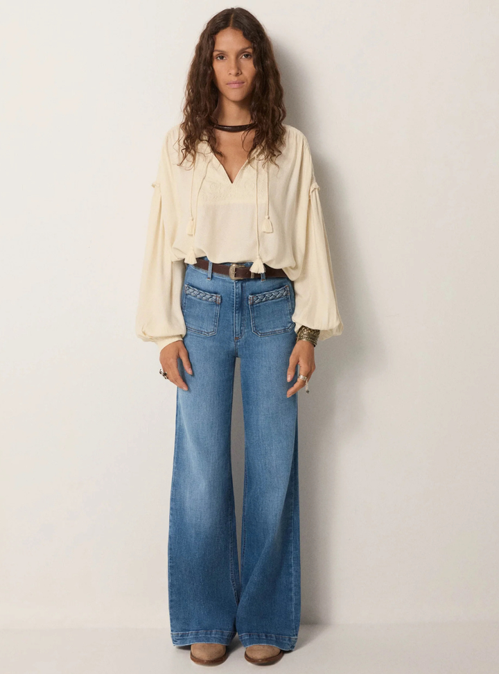 Vega Blouse - Casablanca Muse