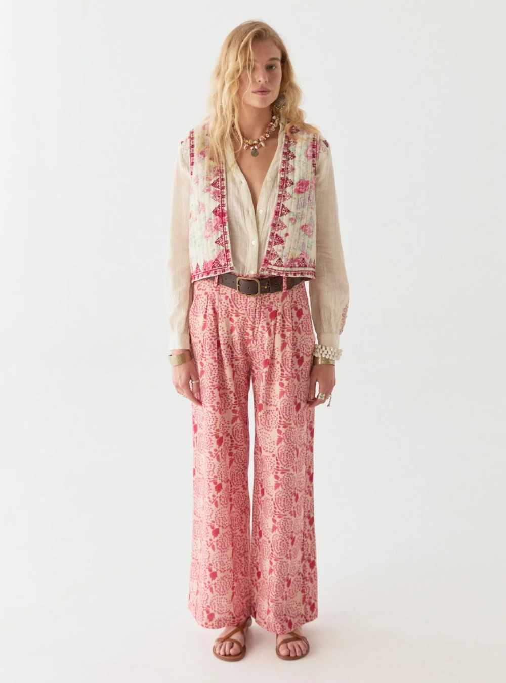 Ramona Vest - Candy Roses