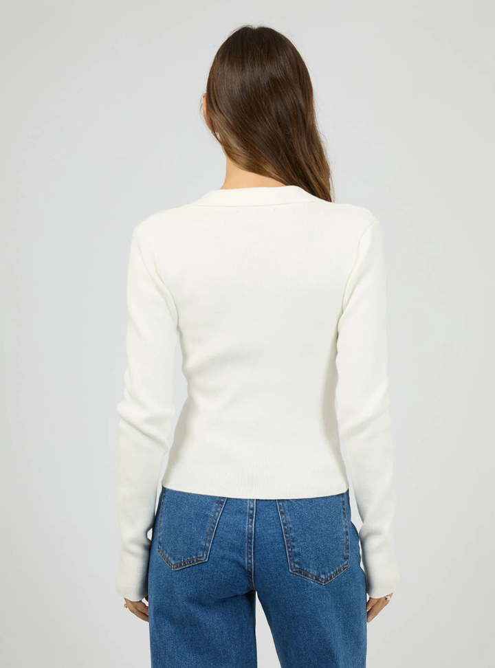 Cecilia Knit - Vintage White