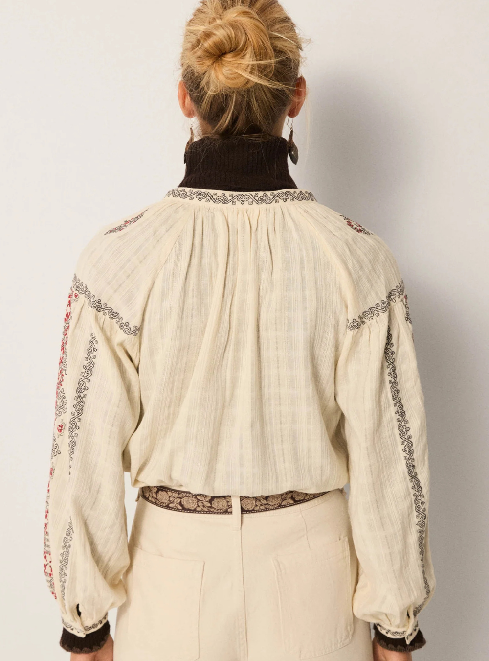 Virginia Blouse - Danubio Ecru