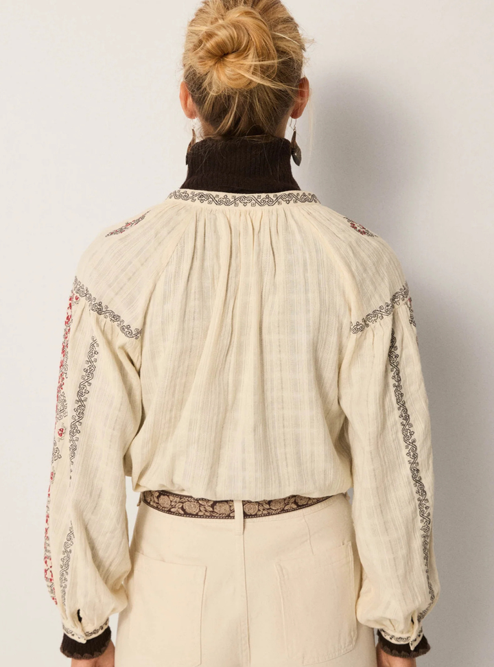 Virginia Blouse - Danubio Ecru