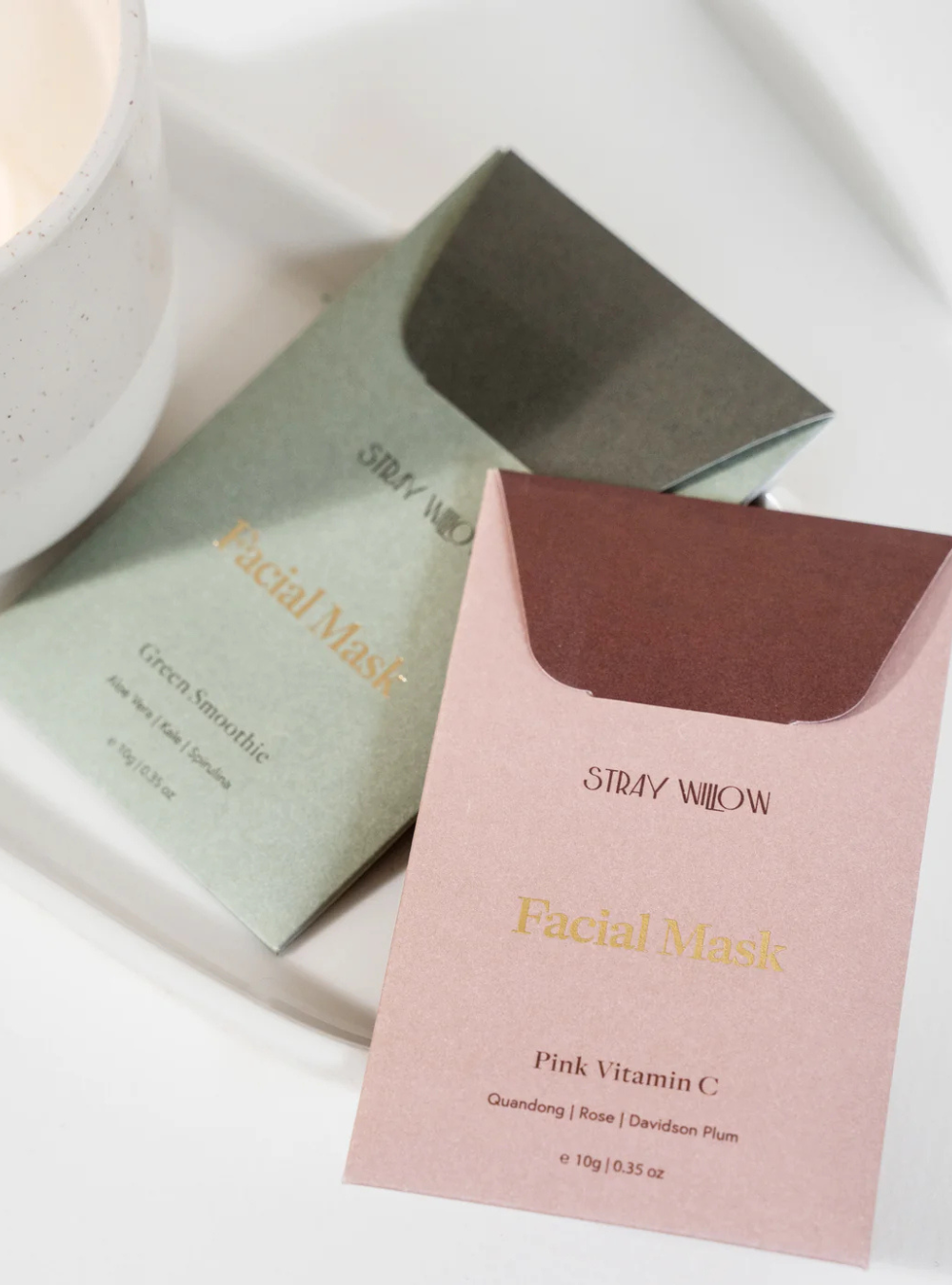 Facial Mask - Pink Vitamin C