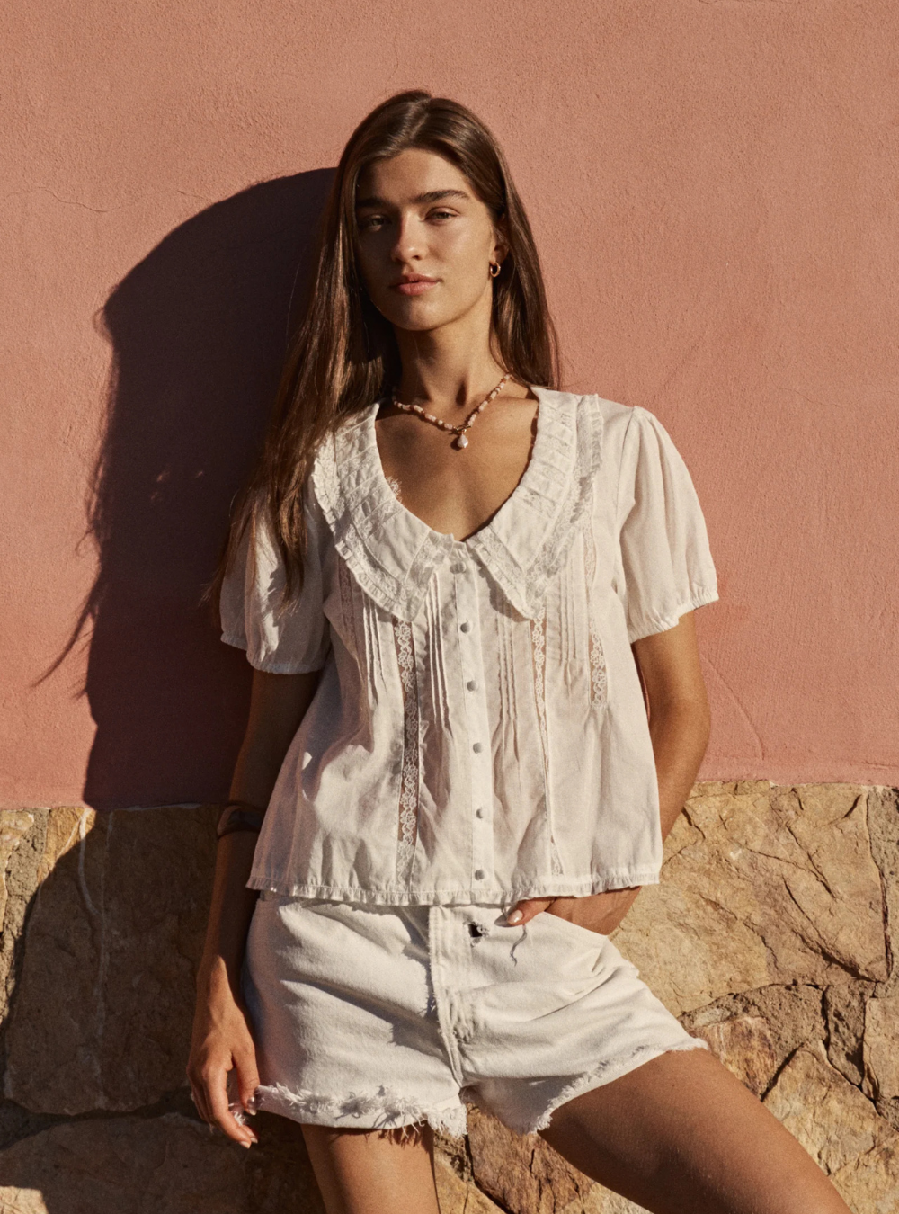 Violette Blouse - White
