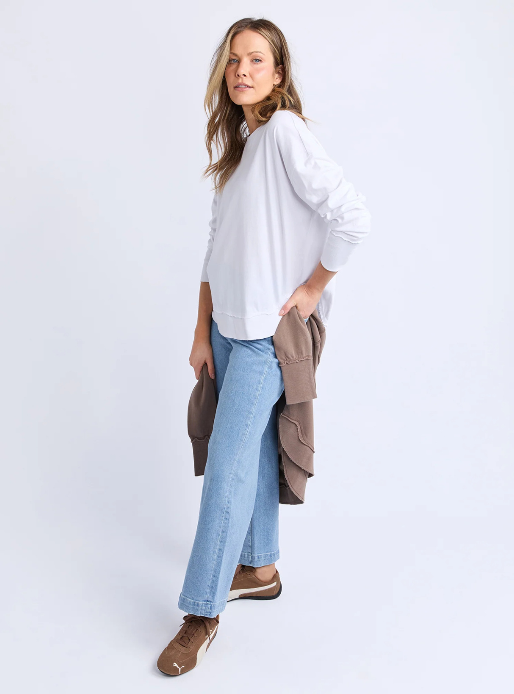 Farrah Long Sleeve - White