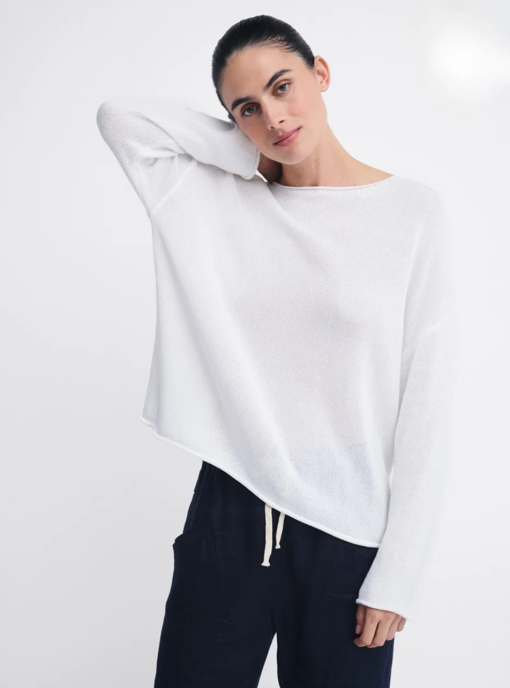 Spring Knit - White