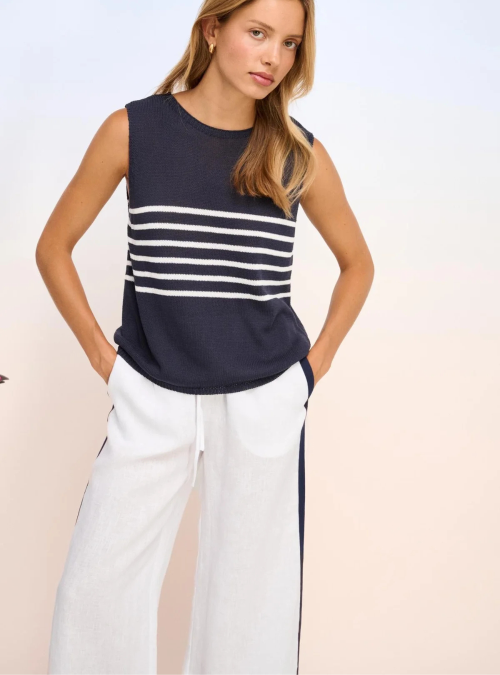 Monaco Pant - White